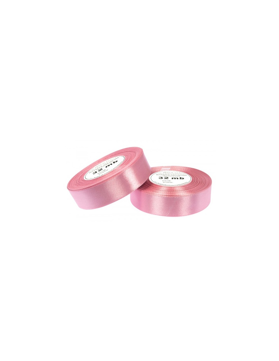 Ruban en satin rose-lilas (12mm) 32m Ruban en satin rose-lilas (12mm) 32m