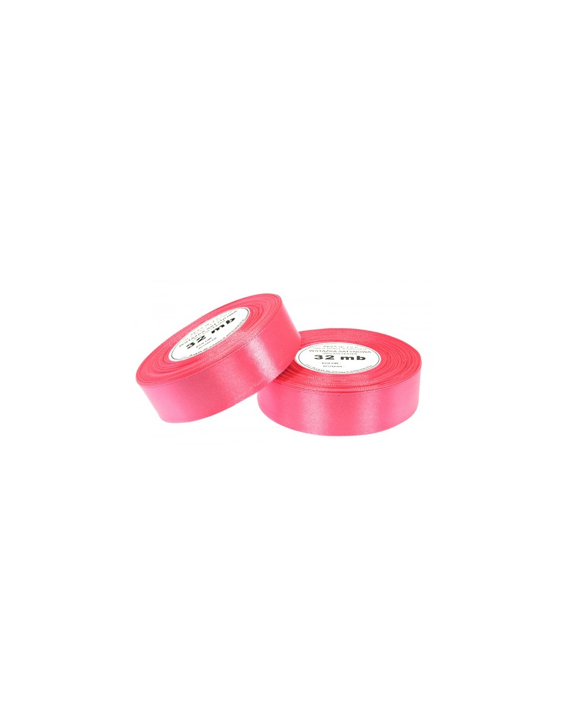Ruban en satin barbe à papa (12mm) 32m Ruban en satin barbe à papa (12mm) 32m
