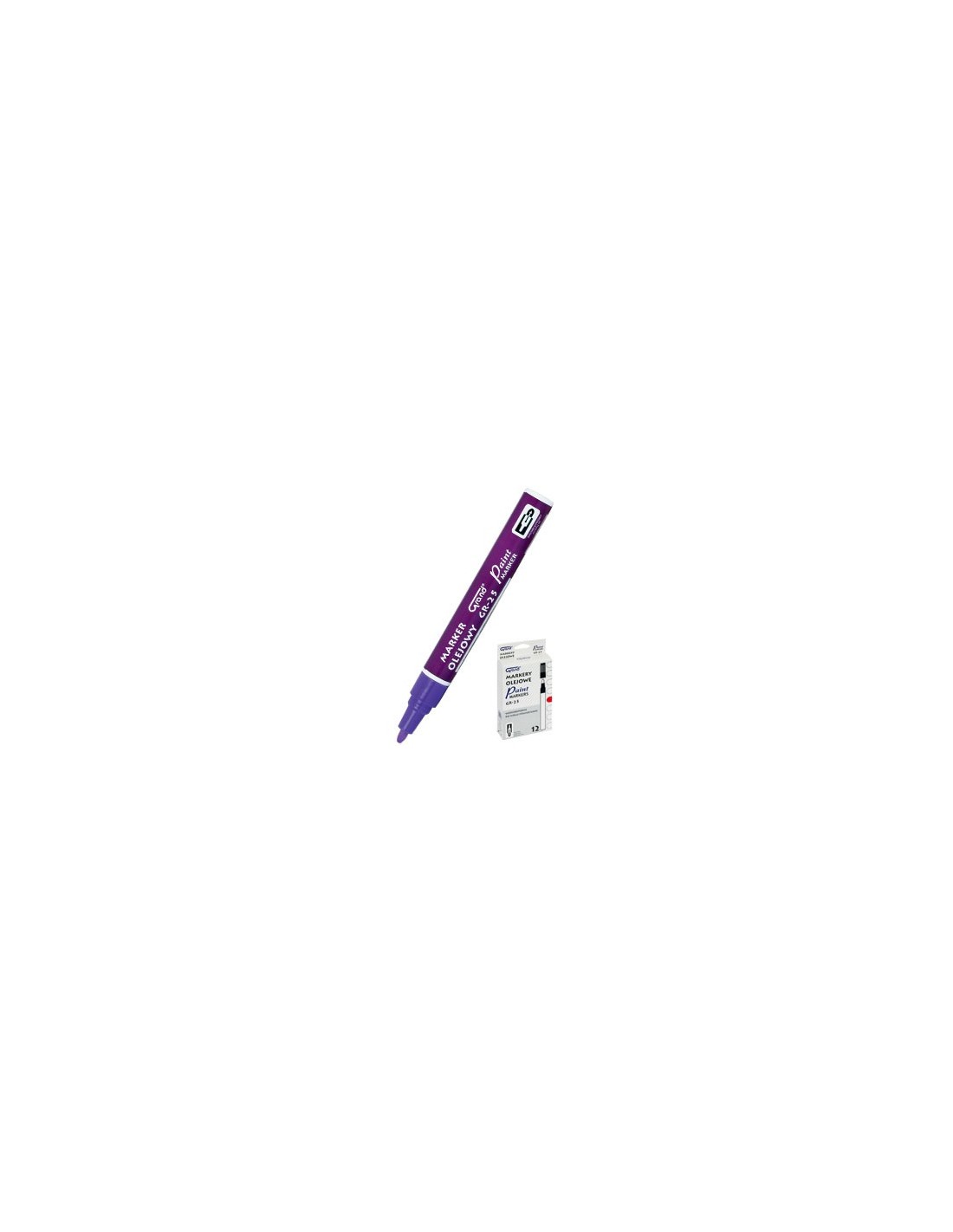 Marker olejowy GRAND GR-25 fioletowy Marker olejowy GRAND GR-25 fioletowy