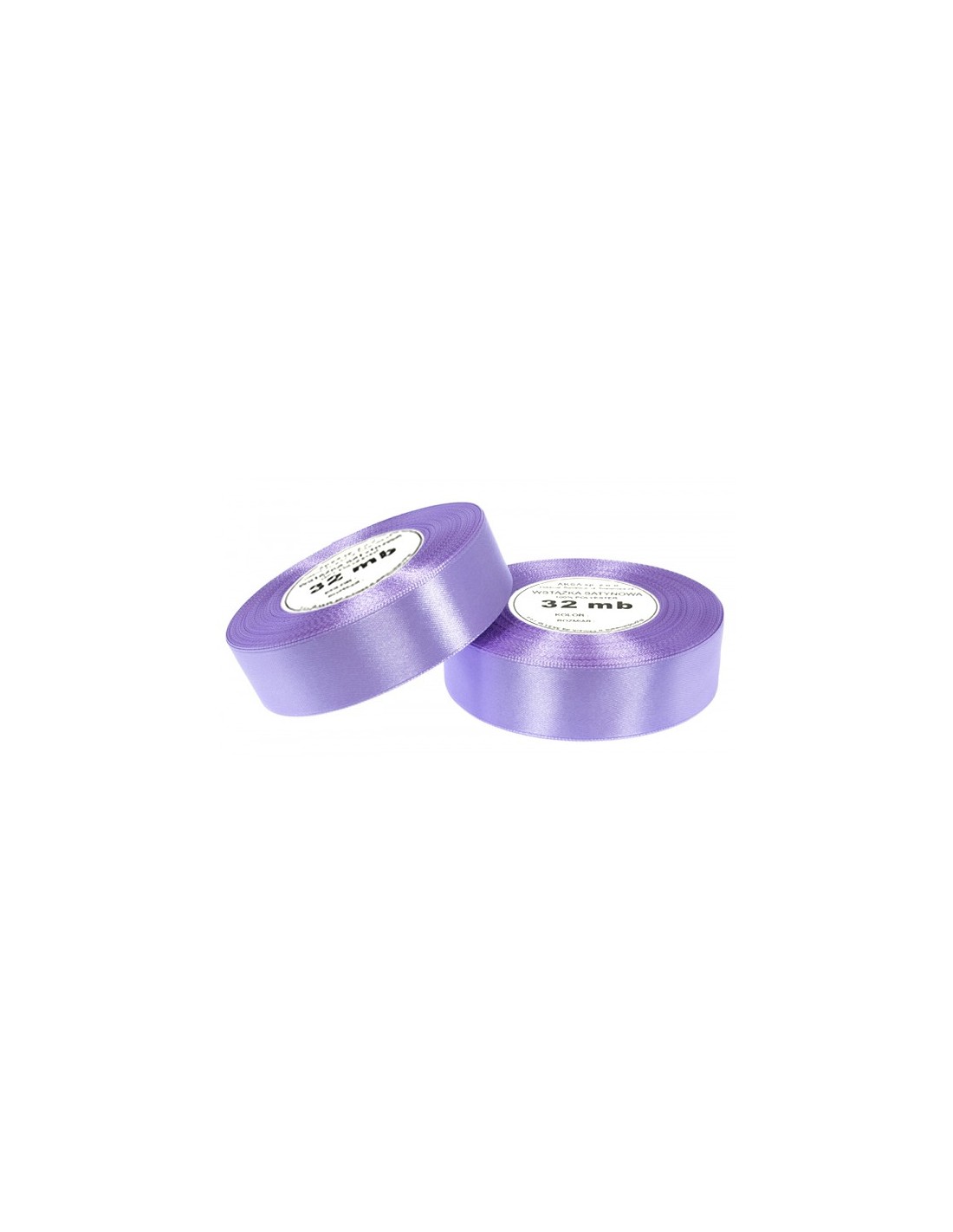 Ruban en satin lavande (12mm) 32m Ruban en satin lavande (12mm) 32m