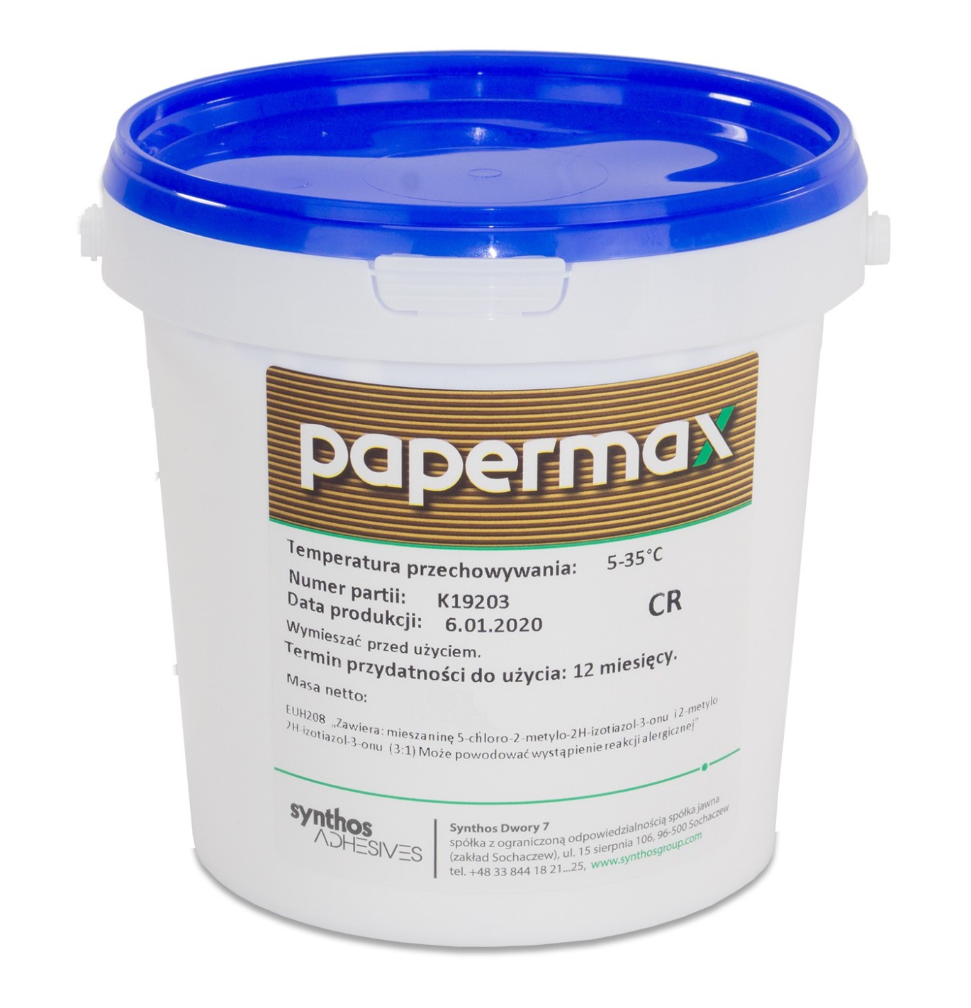 Colle pour reliure Papermax CR 3kg Colle pour reliure Papermax CR 3kg