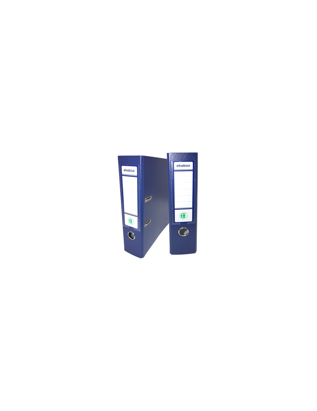 Classeur PP Ekobox 80mm bleu marine - 20 pièces Classeur PP Ekobox 80mm bleu marine - 20 pièces