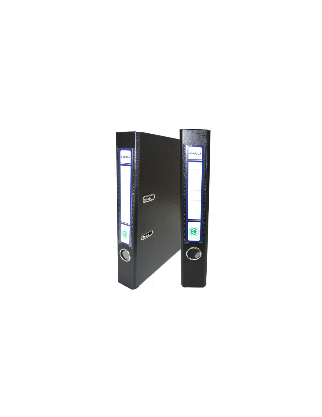 Classeur PP Ekobox 50mm noir - 25 pièces Classeur PP Ekobox 50mm noir - 25 pièces