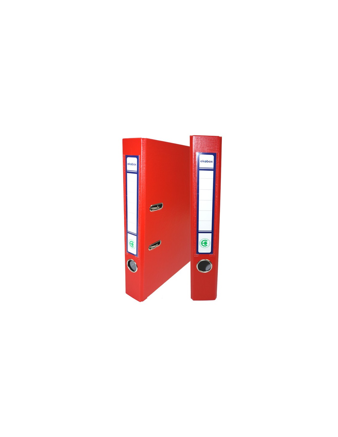 Classeur PP Ekobox 50mm rouge - 25 pièces Classeur PP Ekobox 50mm rouge - 25 pièces