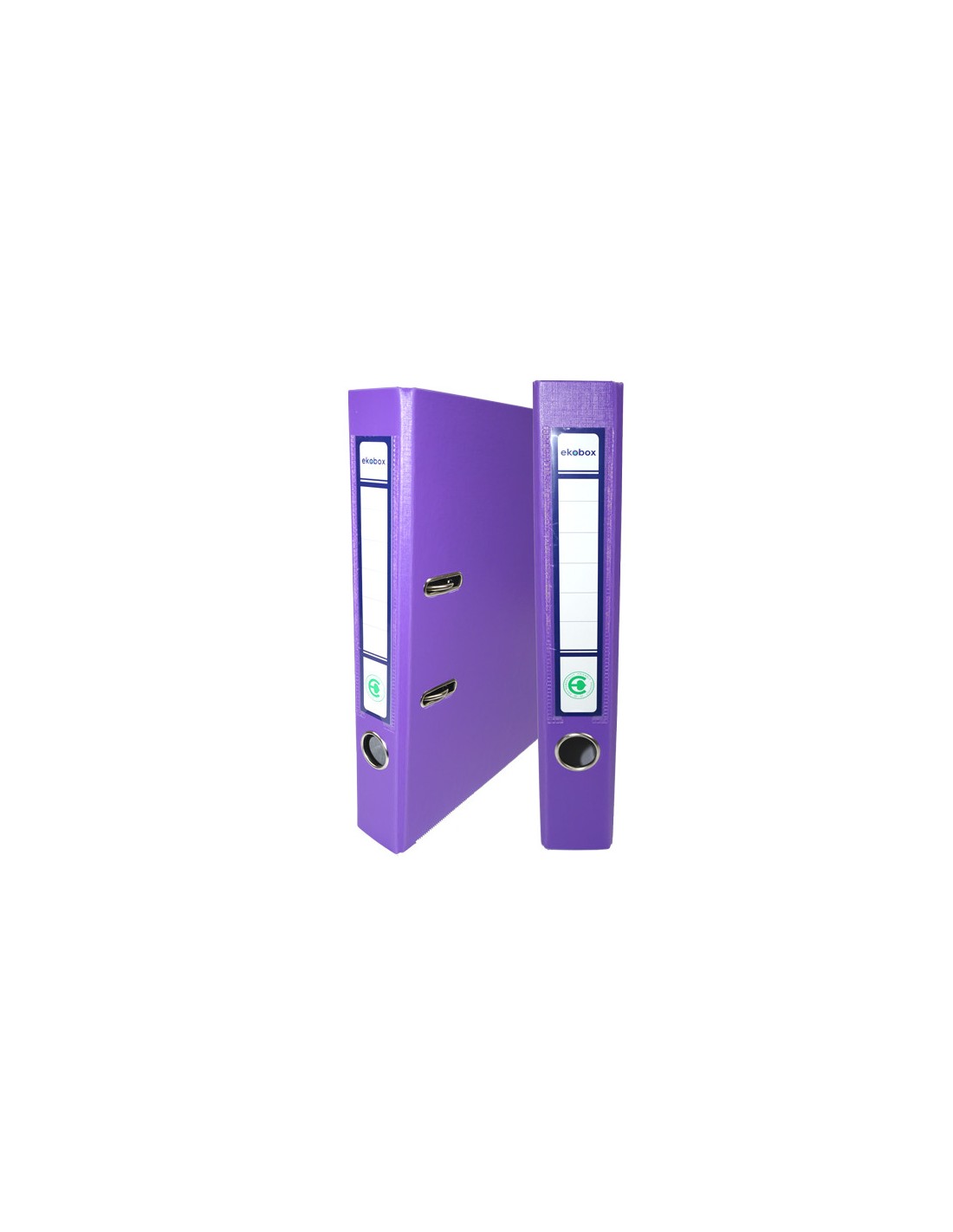 Classeur PP Ekobox 50mm violet - 25 pièces Classeur PP Ekobox 50mm violet - 25 pièces