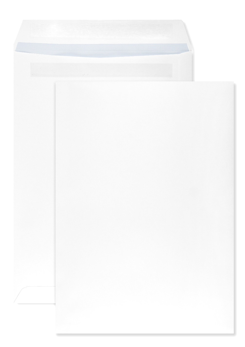 Enveloppe à soufflet blanche B4 (25x35,3cm) autocollante - 250 pièces Enveloppe à soufflet blanche B4 (25x35,3cm) autocollante - 250 pièces