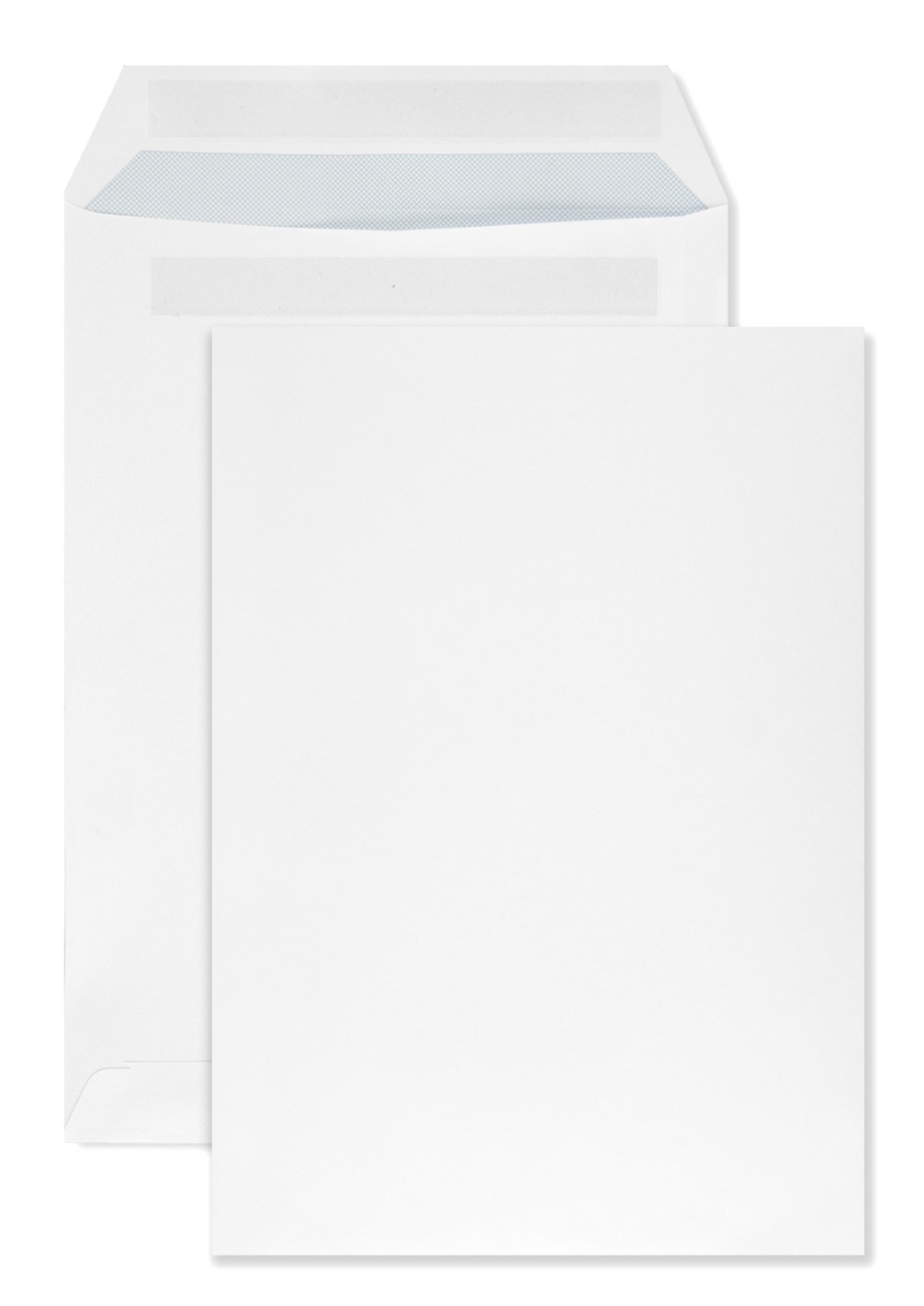 Enveloppe à soufflet blanche B5 (17,6x25cm) autocollante - 500 pièces Enveloppe à soufflet blanche B5 (17,6x25cm) autocollante - 500 pièces