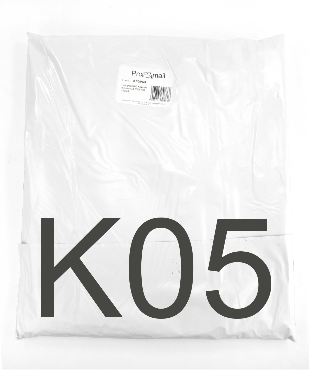 Pochette d'expédition en plastique K05 C3 (35x46cm) - 100 pièces Pochette d'expédition en plastique K05 C3 (35x46cm) - 100 pièces