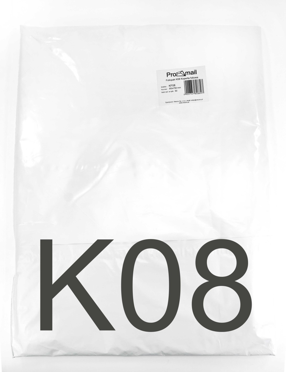 Pochette d'expédition en plastique K08 (55x75cm) - 50 pièces Pochette d'expédition en plastique K08 (55x75cm) - 50 pièces