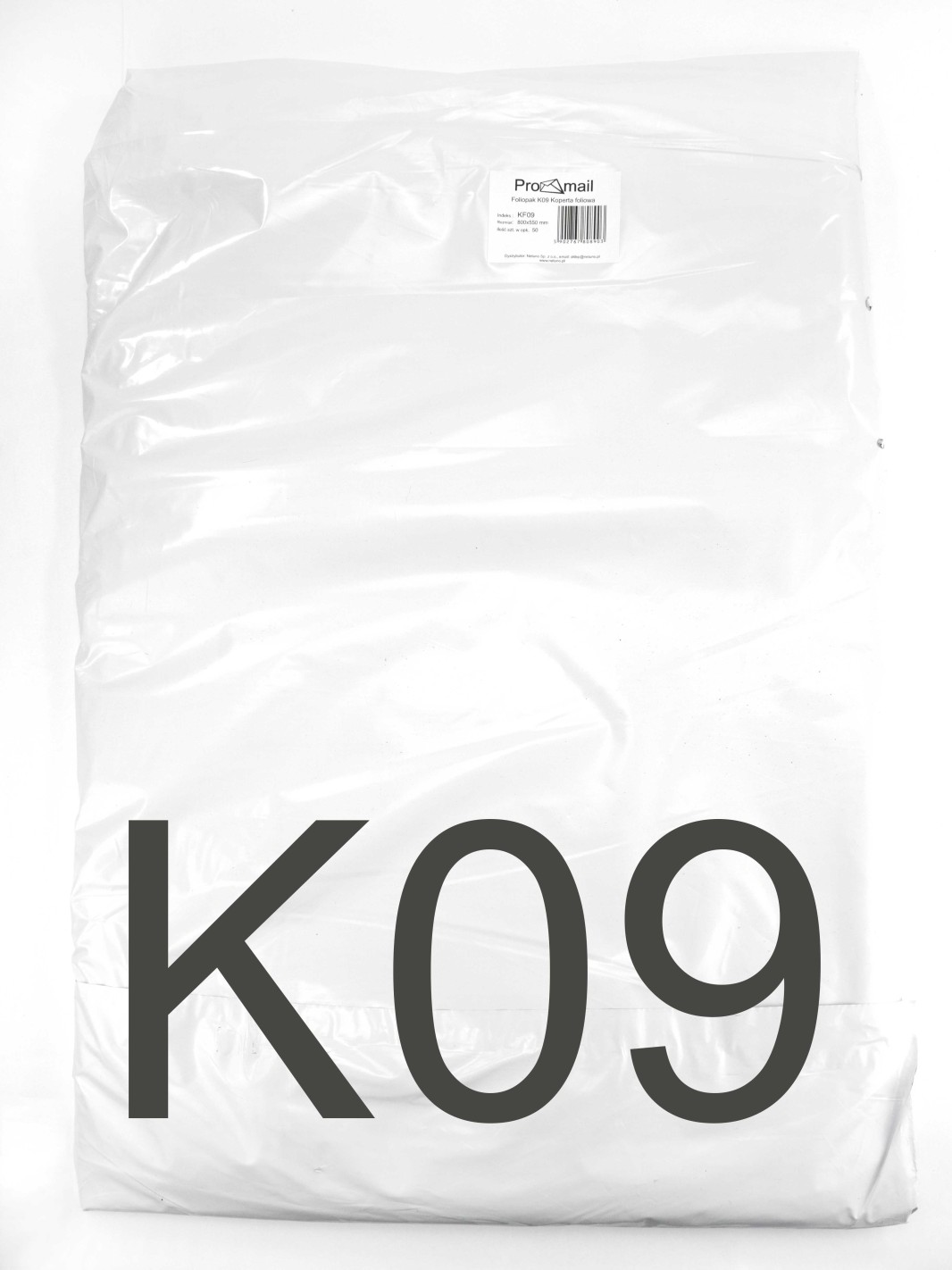 Pochette d'expédition en plastique K09 (55x80cm) - 50 pièces Pochette d'expédition en plastique K09 (55x80cm) - 50 pièces