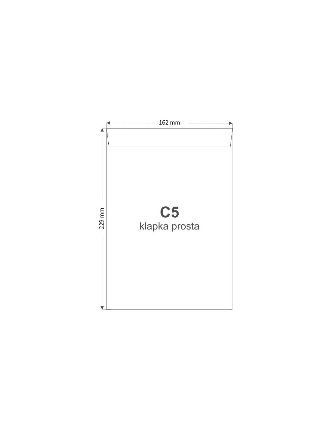 Enveloppe de la lettre C5 SK blanc 500pc. Enveloppe de la lettre C5 SK blanc 500pc.
