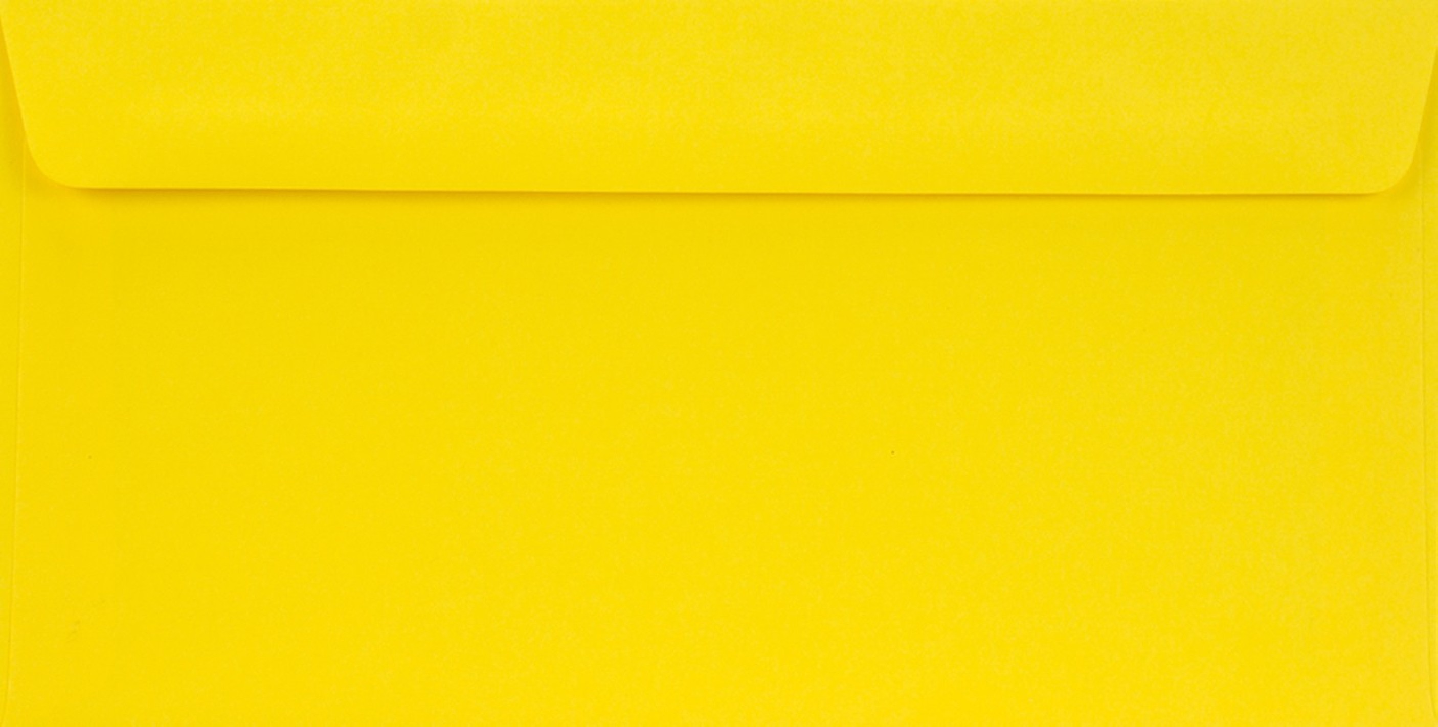 Enveloppe colorée jaune DL (11x22cm) bande adhésive Burano Giallo Zolfo 90g Enveloppe colorée jaune DL (11x22cm) bande adhésive Burano Giallo Zolfo 90g