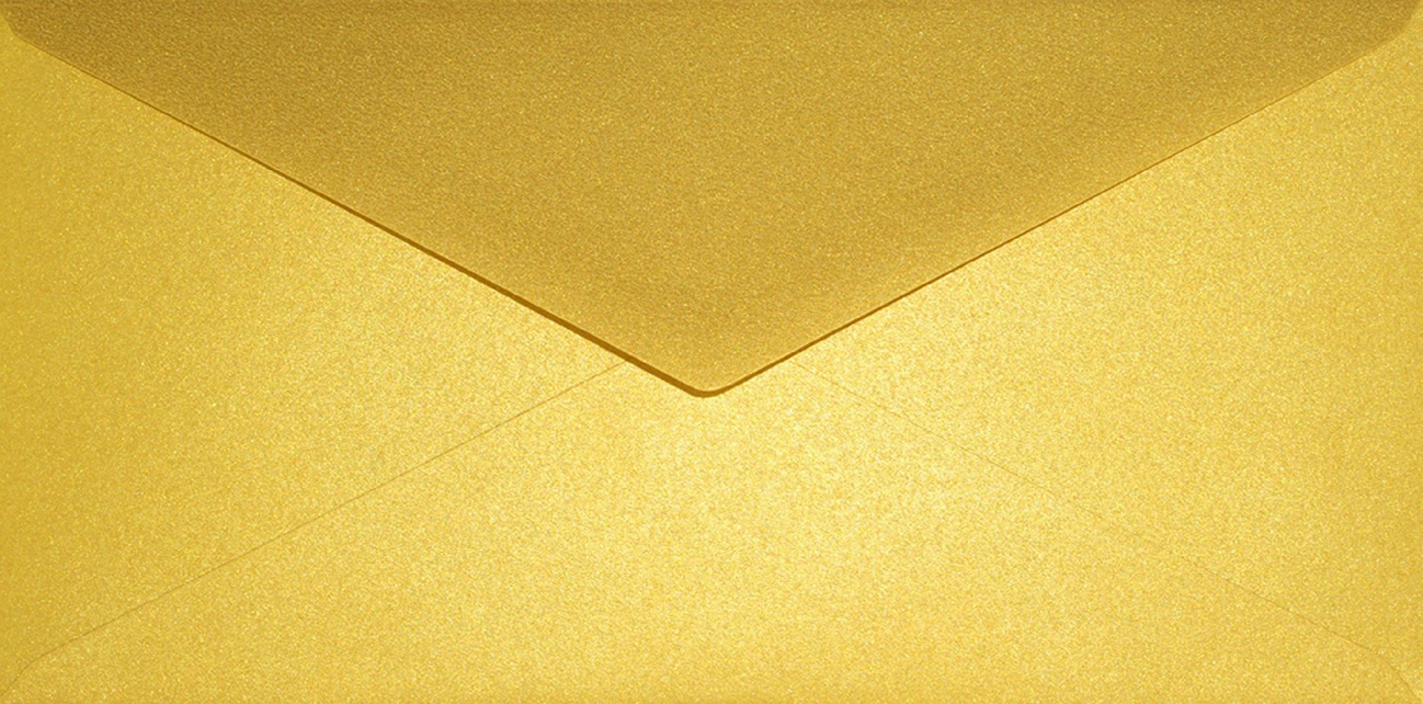 Koperta ozdobna DL NK Aster Metallic Cherish złota 120g Koperta ozdobna DL NK Aster Metallic Cherish złota 120g