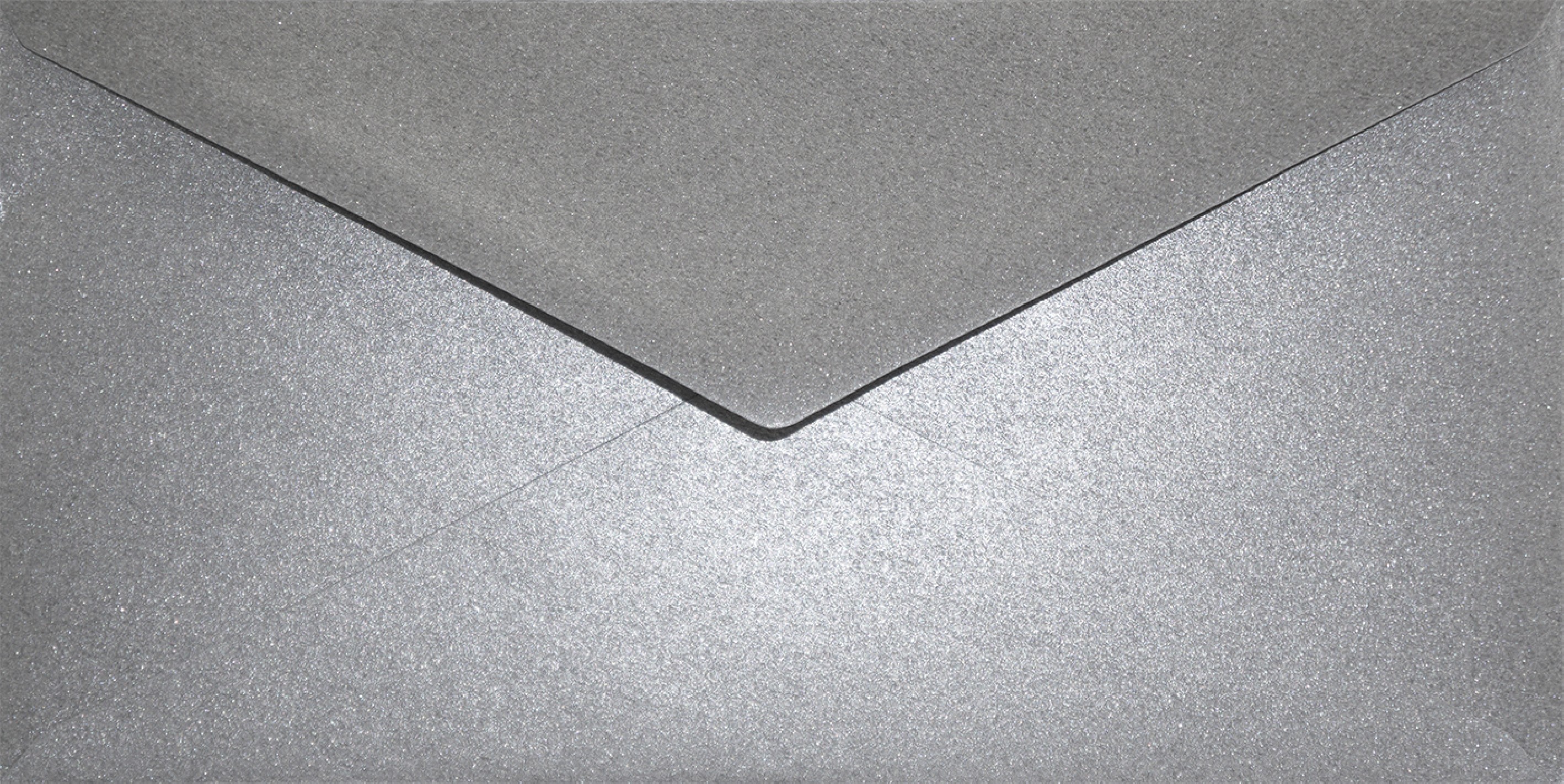 Koperta ozdobna DL NK Aster Metallic Grey 120g Koperta ozdobna DL NK Aster Metallic Grey 120g