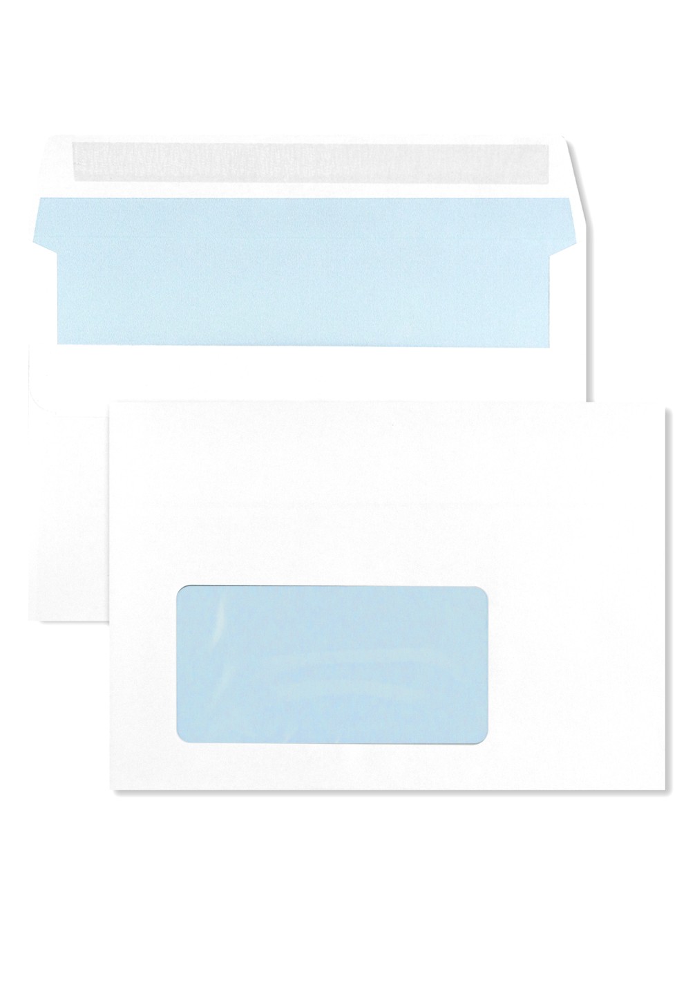 Enveloppe de la lettre C6 SK blanc OKL 1000pc. Enveloppe de la lettre C6 SK blanc OKL 1000pc.