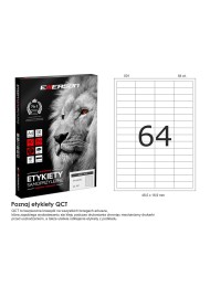 Etykiety samoprzylepne EME1 48,5x16,9 (64) 100A4