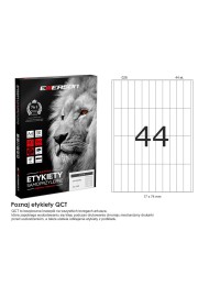 Etykiety samoprzylepne EME28 74X17 (44) 100A4