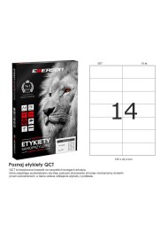 Etykiety samoprzylepne EME7 105x42,4 (14) 100A4