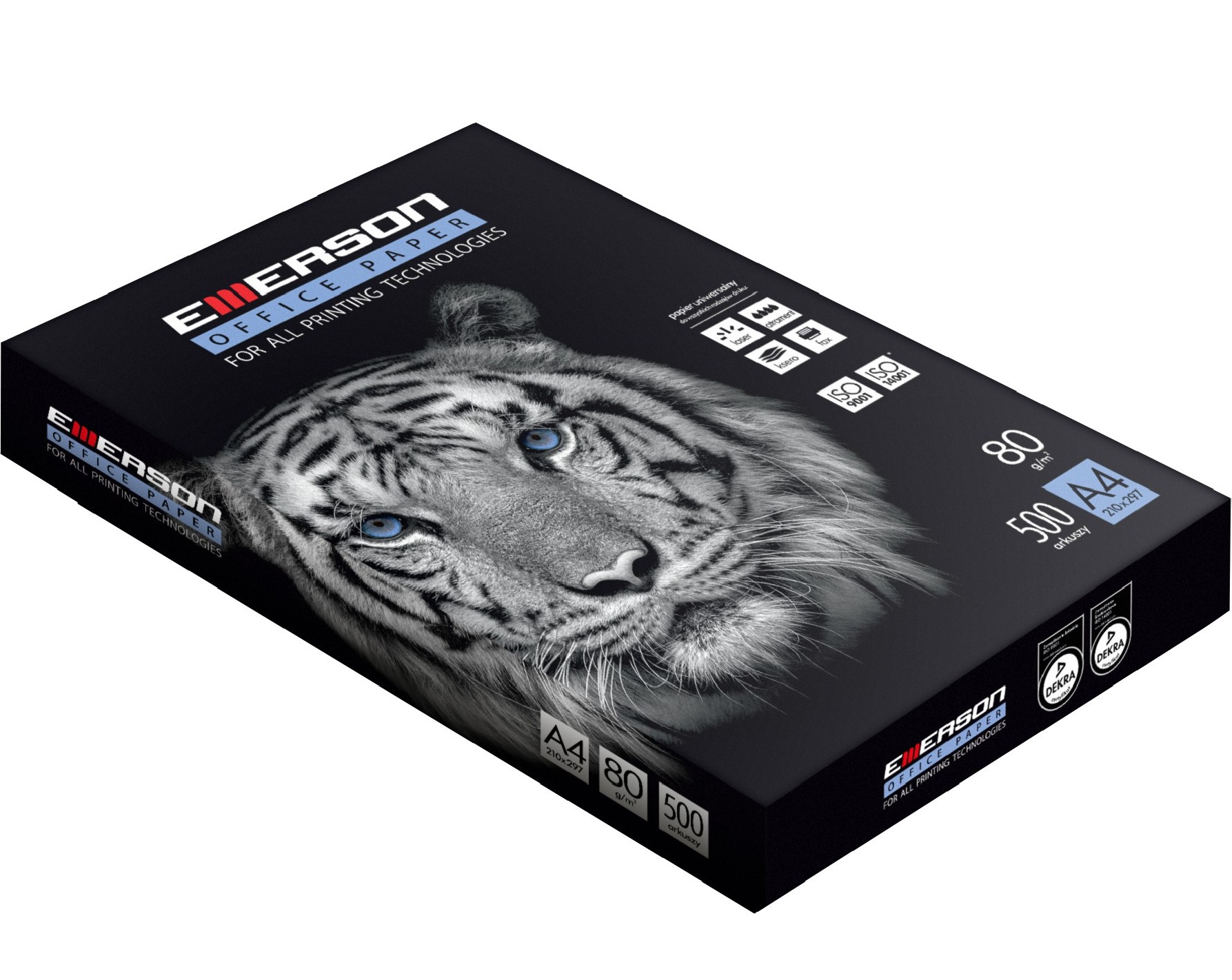 Papier è photocopier Emerson 80g blanc 500A4 Papier è photocopier Emerson 80g blanc 500A4