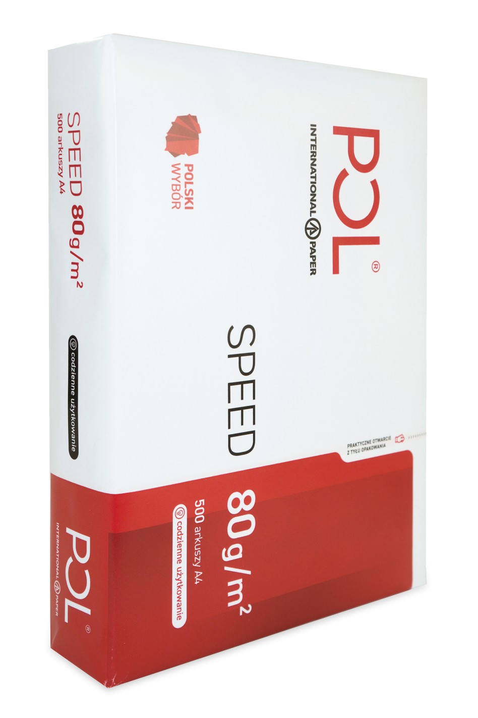 Papier è photocopier Polspeed 80g blanc 500A4 Papier è photocopier Polspeed 80g blanc 500A4