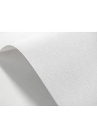 Papier texturé à carreaux blanc 185g Elfenbein White - 200 feuilles A5