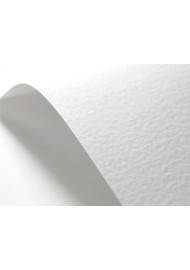 Papier texturé martelé blanc 246g Elfenbein Hamer White - 200 feuilles A5