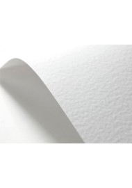 Papier texturé martelé blanc 246g Elfenbein Hamer White - 10 feuilles A3