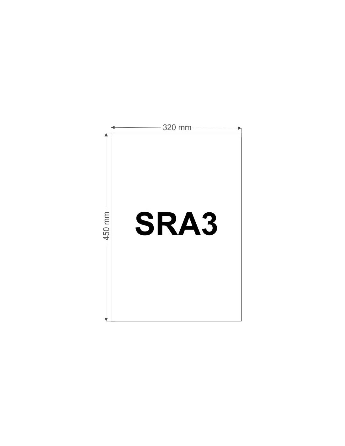 Papier satiné blanc 350g Color Copy - 125 feuilles SRA3 Papier satiné blanc 350g Color Copy - 125 feuilles SRA3