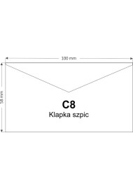 Koperta ozdobna gładka kolorowa C8 NK Sirio Color Foglia ciemna zielona 115g