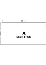 Koperta ozdobna DL HK Sirio Pearl Oyster Shell écru 125g