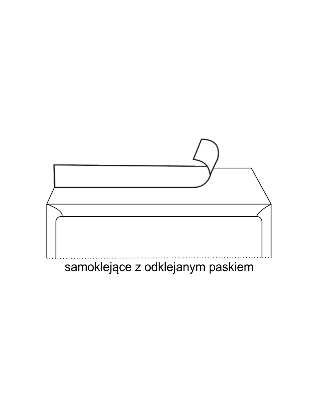 Enveloppe décorative blanche DL (11x22cm) bande adhésive Splendorgel 120g Enveloppe décorative blanche DL (11x22cm) bande adhésive Splendorgel 120g