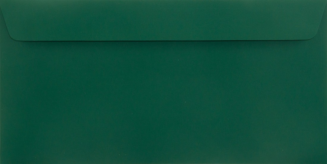 Koperta ozdobna DL HK Plike Green zielona 140g Koperta ozdobna DL HK Plike Green zielona 140g