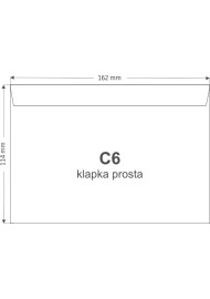 Koperta ozdobna C6 HK Sirio Pearl Oyster Shell écru 110g