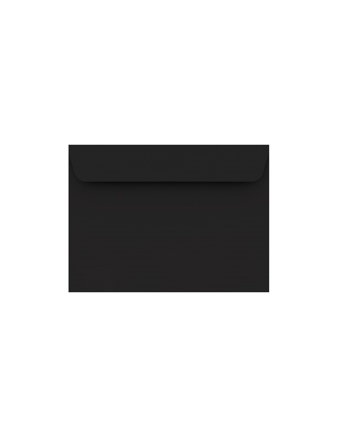 Enveloppe colorée noire C6 (11,4x16,2cm) bande adhésive Burano Nero 120g Enveloppe colorée noire C6 (11,4x16,2cm) bande adhésive Burano Nero 120g