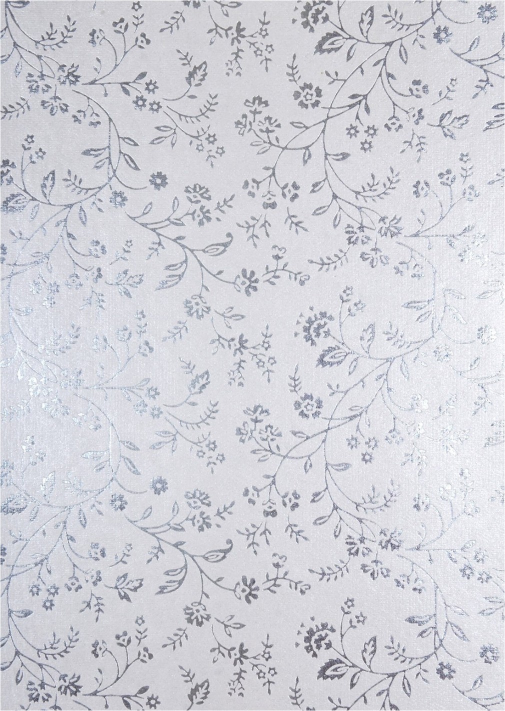 Papier décoratif métallisé blanc è argent fleurs 18x25 5pc. Papier décoratif métallisé blanc è argent fleurs 18x25 5pc.