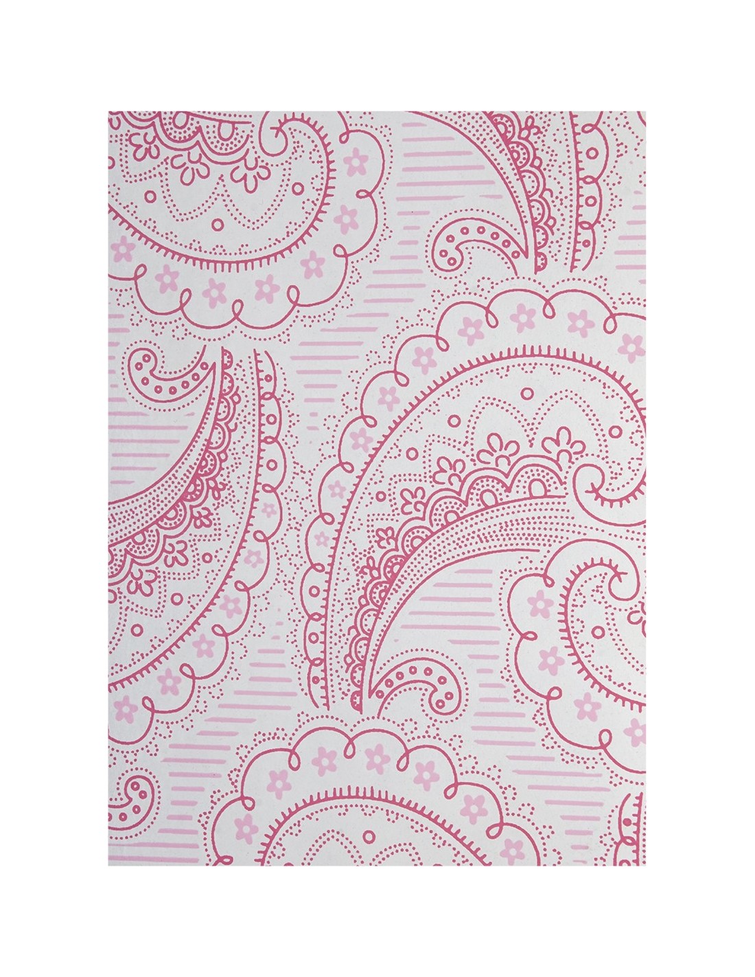 Papier décoratif arabesque è rose 56x76cm Papier décoratif arabesque è rose 56x76cm