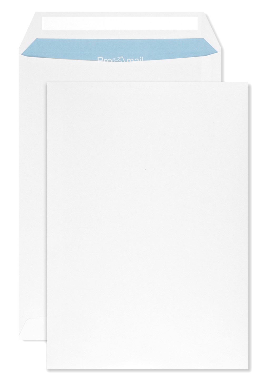 Enveloppe à soufflet blanche B5 (17,6x25cm) bande adhésive - 500 pièces Enveloppe à soufflet blanche B5 (17,6x25cm) bande adhésive - 500 pièces