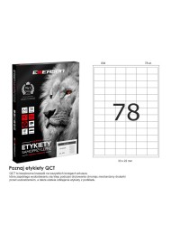 Etykiety samoprzylepne EME4 33x22 (78) 100A4