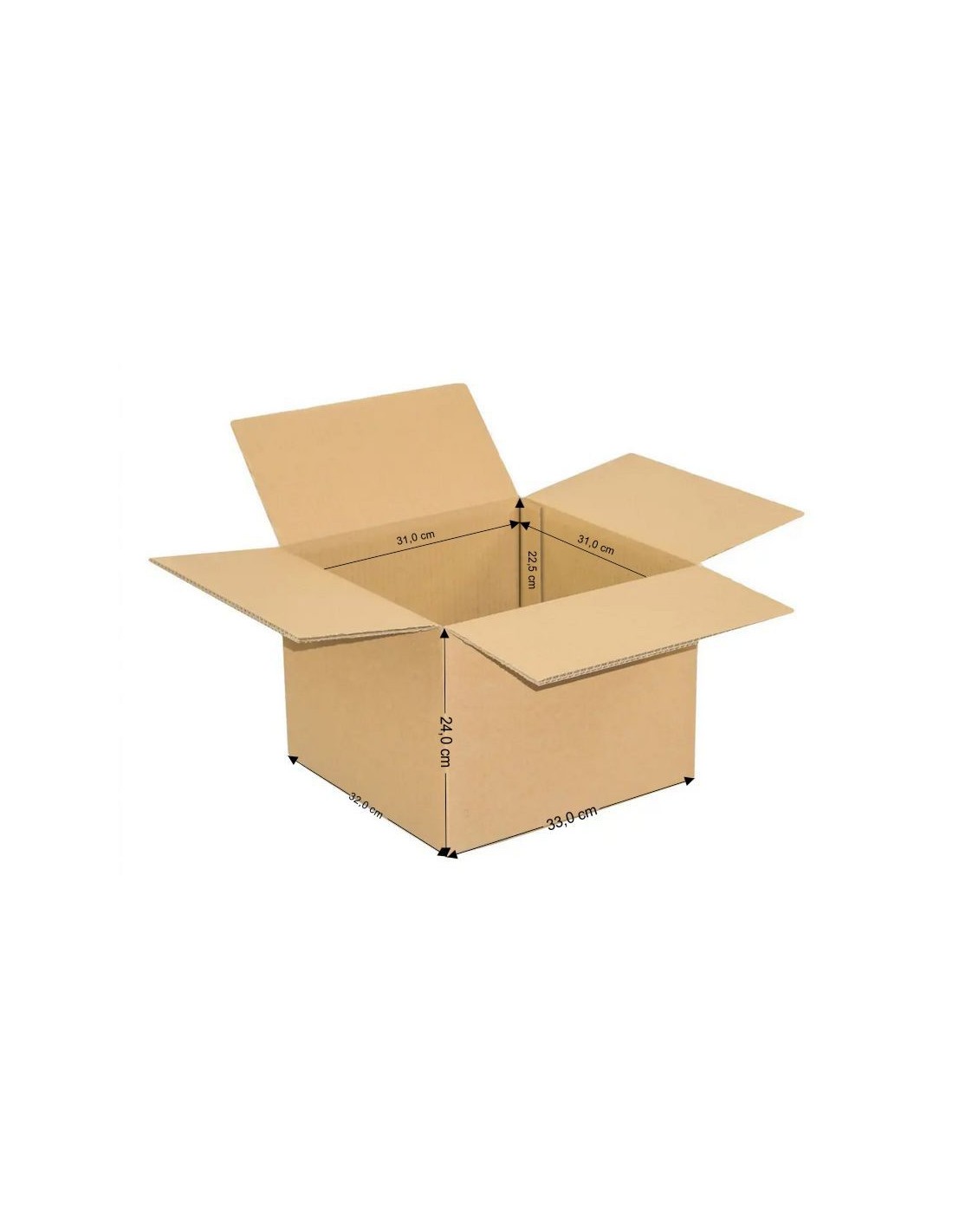 Karton klapowy 31x31x22,5cm K-10 Karton klapowy 31x31x22,5cm K-10