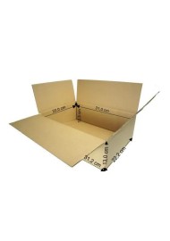 Karton klapowy 31x22x12cm A4
