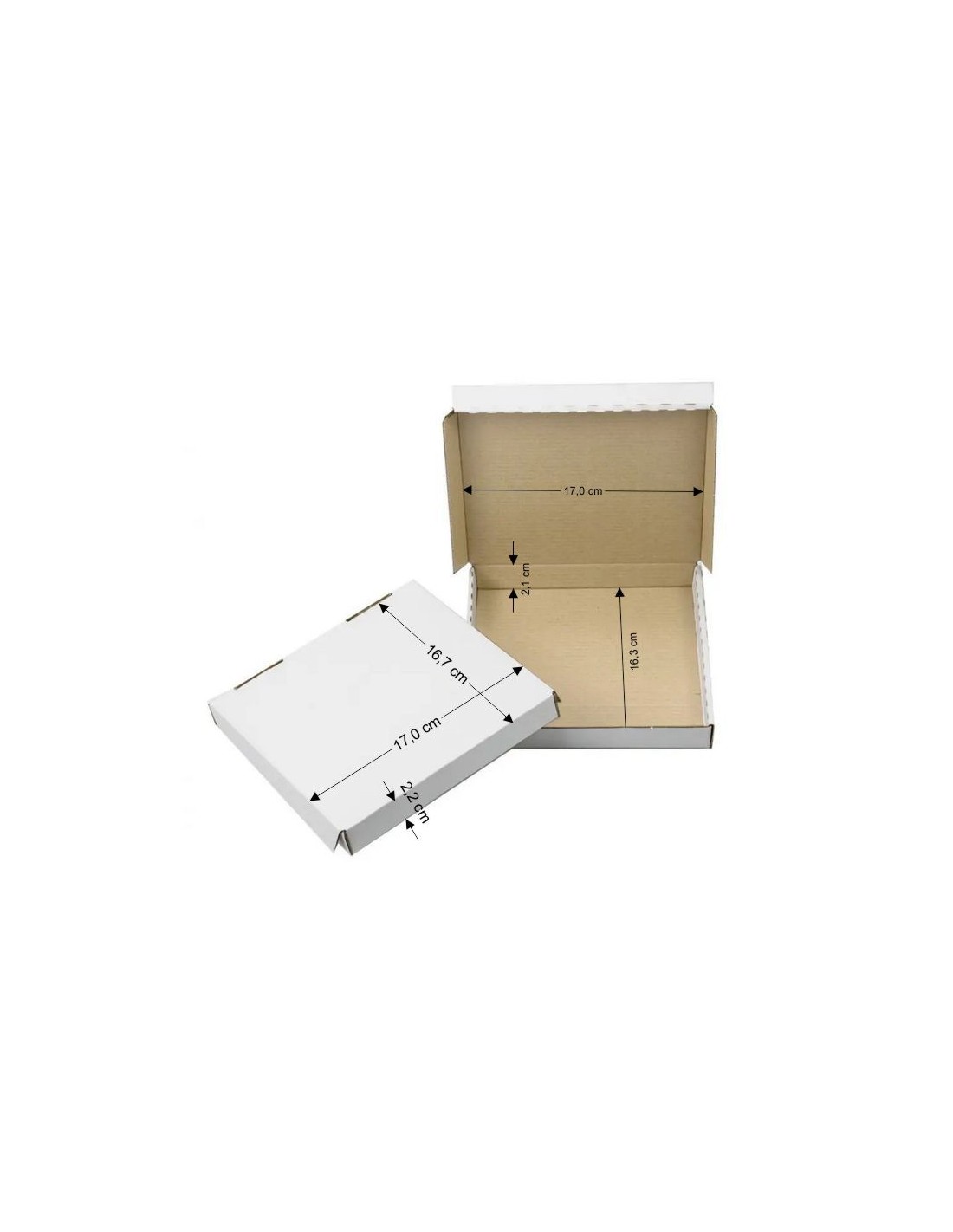 Karton K4 16x16x2cm 100szt. Karton K4 16x16x2cm 100szt.