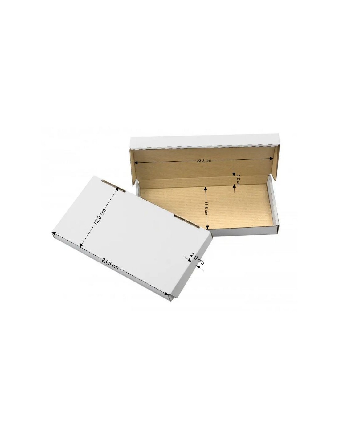 Karton DL 22,4x11,4x2cm 100szt. Karton DL 22,4x11,4x2cm 100szt.