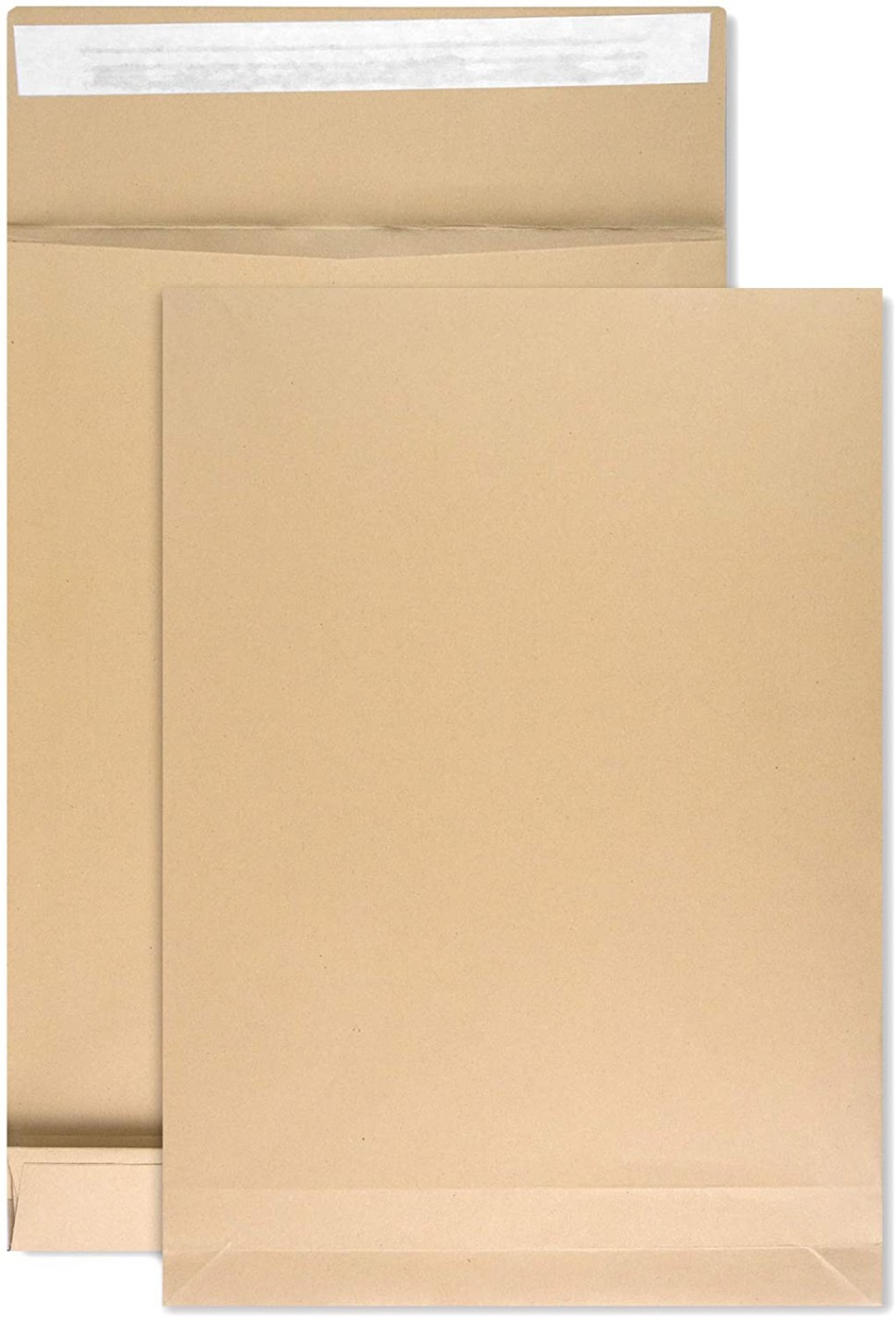Enveloppe à soufflet marron B4 (25x35,3x4cm) bande adhesivé - 50 pièces Enveloppe à soufflet marron B4 (25x35,3x4cm) bande adhesivé - 50 pièces