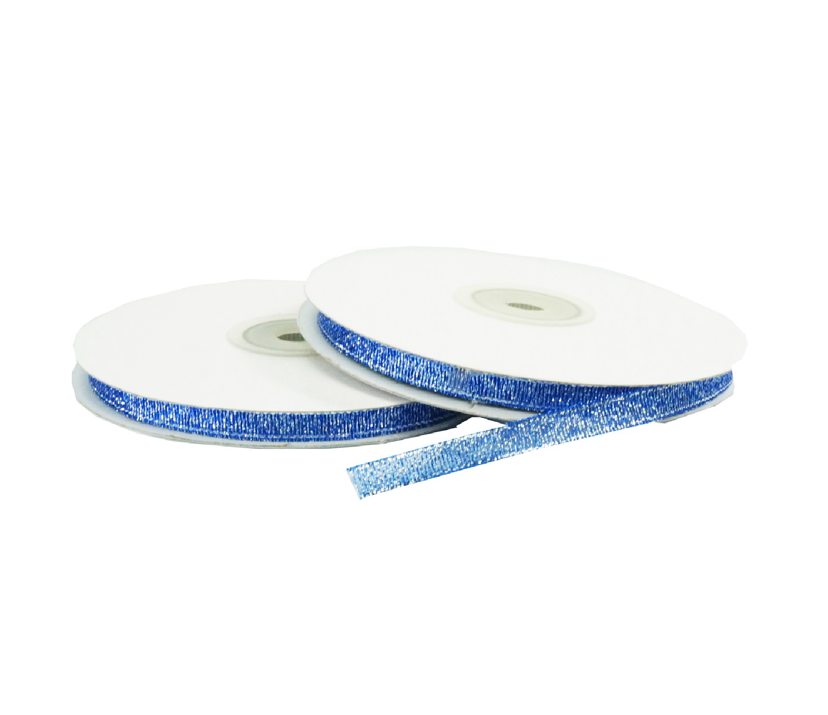 6mm WB7005 Wstążka brokatowa niebieska 32mb 6mm WB7005 Wstążka brokatowa niebieska 32mb