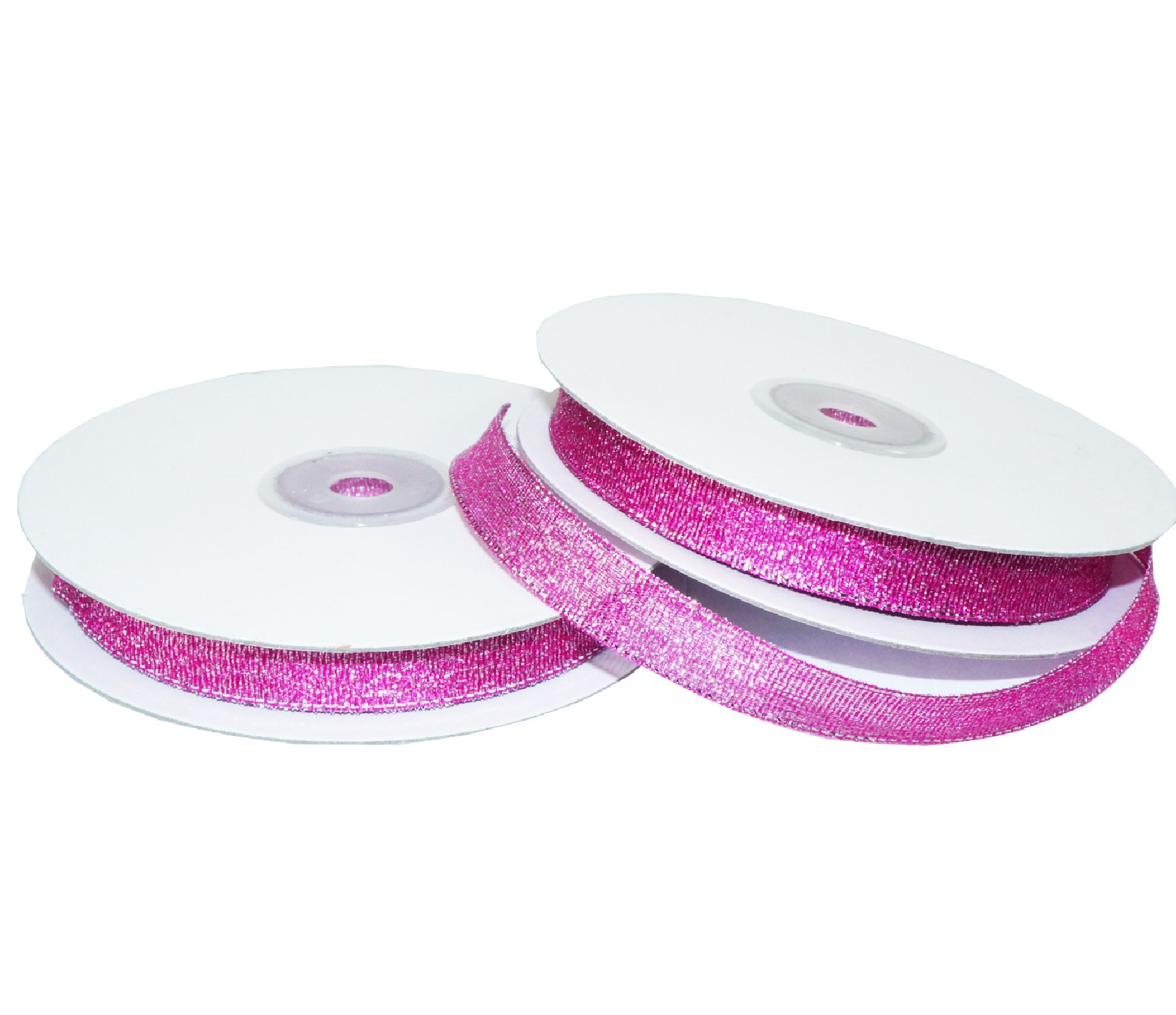 12mm WB7031 Wstążka brokatowa ciemna różowa 32mb 12mm WB7031 Wstążka brokatowa ciemna różowa 32mb