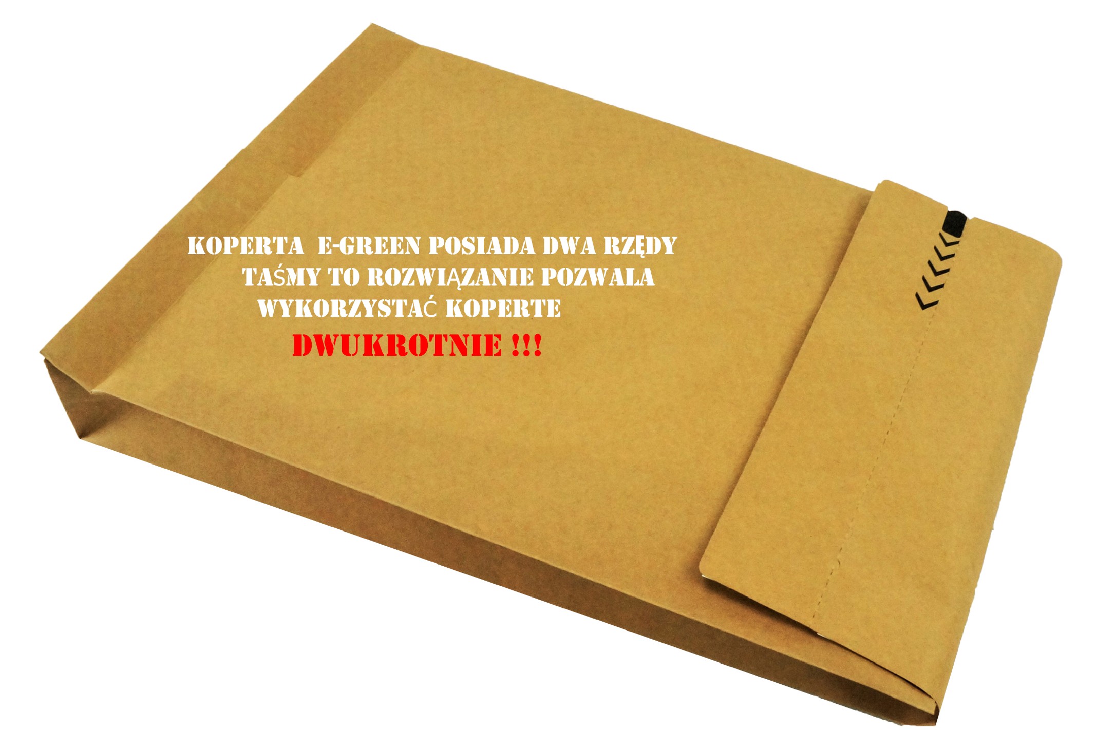 Koperta rozsz. E-Green XL 450x570x100 100szt. Koperta rozsz. E-Green XL 450x570x100 100szt.