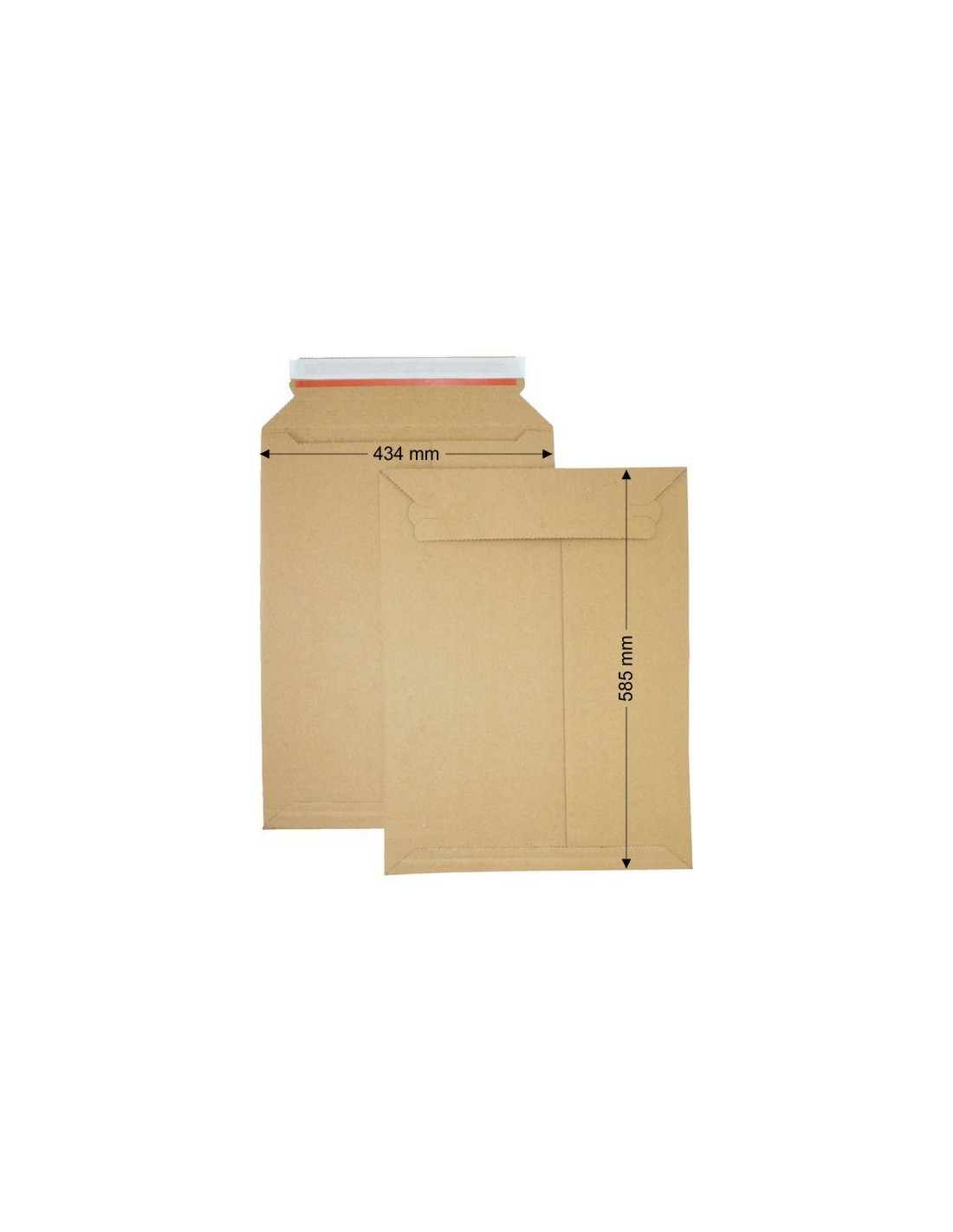 Koperta - pudełko kart. A2 434x585 354g 50szt. Koperta - pudełko kart. A2 434x585 354g 50szt.