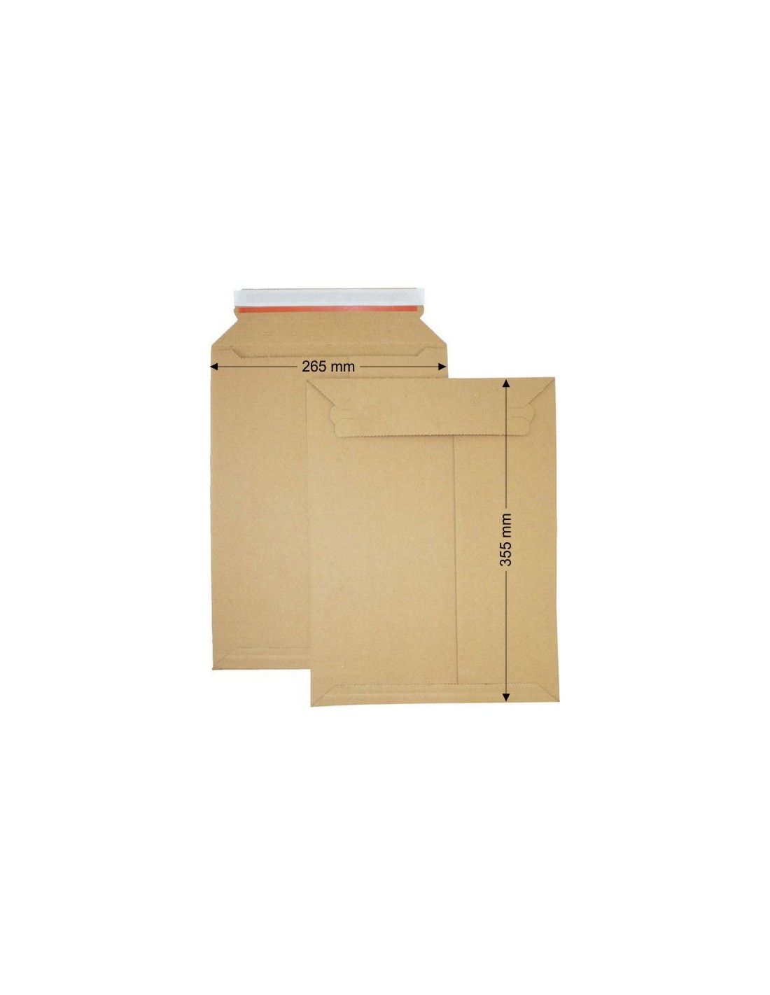 Koperta - pudełko kart. B4+ 265x355 354g 10szt. Koperta - pudełko kart. B4+ 265x355 354g 10szt.