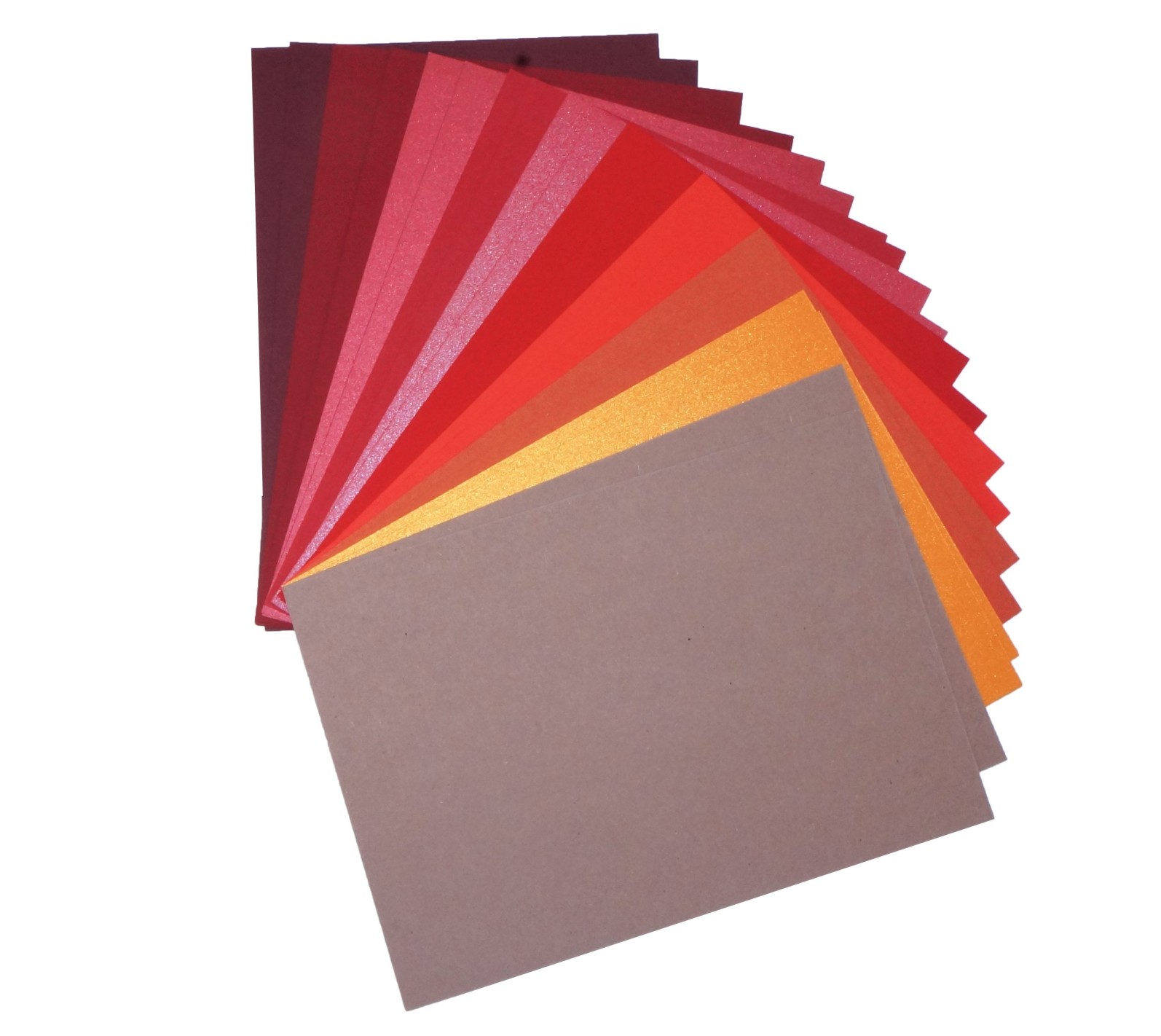 Zestaw papierów kolorowych czerwonych pak. 20A4 Zestaw papierów kolorowych czerwonych pak. 20A4