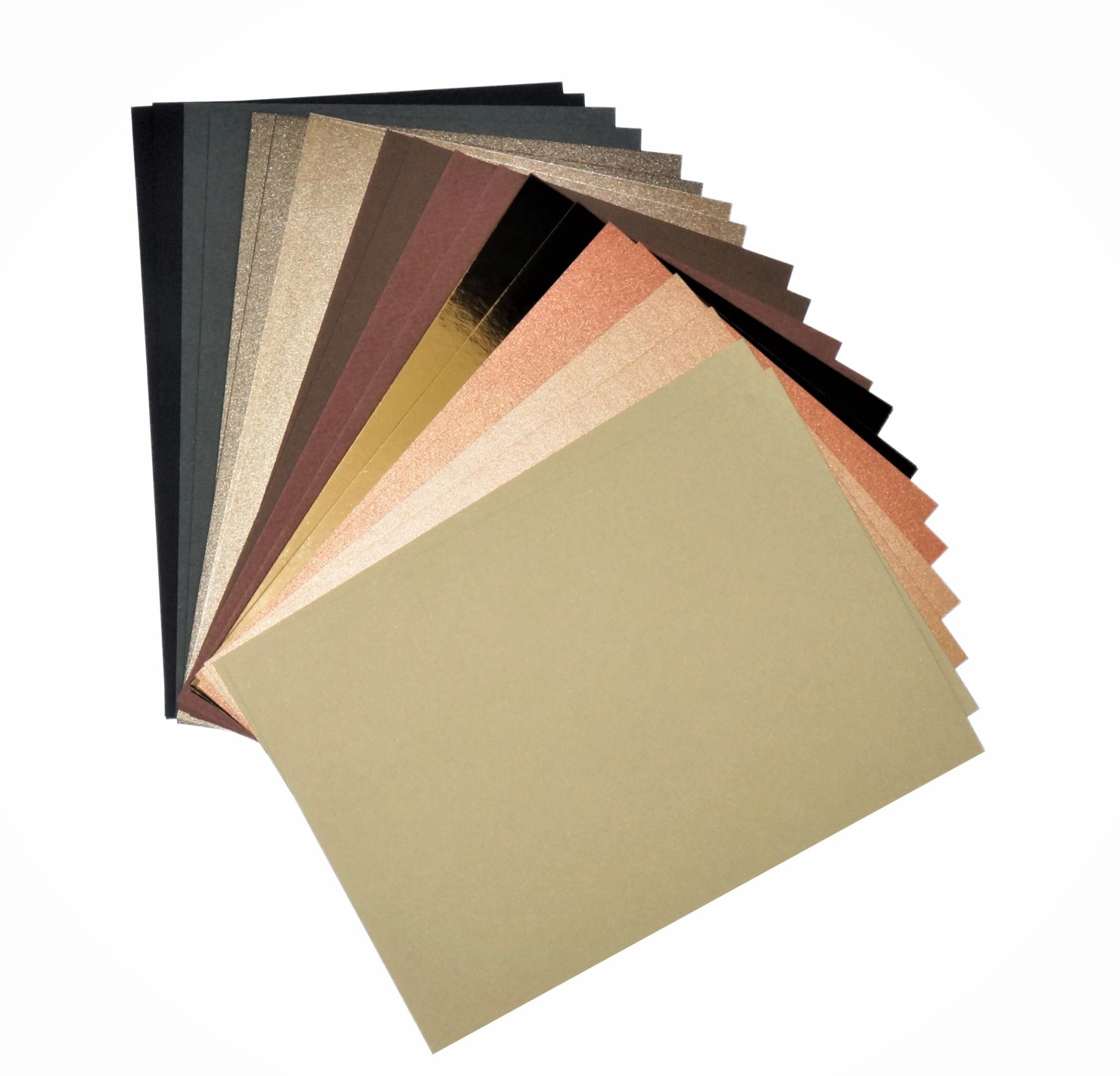 Zestaw papierów kolorowych brązowych pak. 20A4 Zestaw papierów kolorowych brązowych pak. 20A4